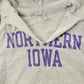 Vintage 1990s University of Northern Iowa Distressed Champion Reverse Weave Hoodie Sweatshirt Men's 2XL