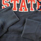 Vintage 1990s Georgia State University Sand-Knit Hoodie Sweatshirt Men's L