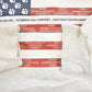 Vintage 2001 Canine Heroes Memorial American Flag Souvenir Crewneck Sweatshirt Men's L