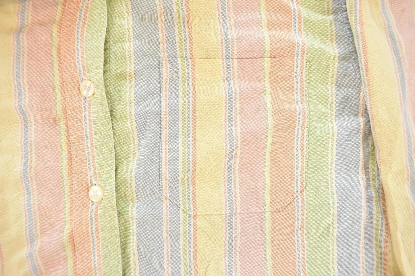 Vintage Y2K L.L. Bean Striped Long Sleeve Button Down Shirt Women's L