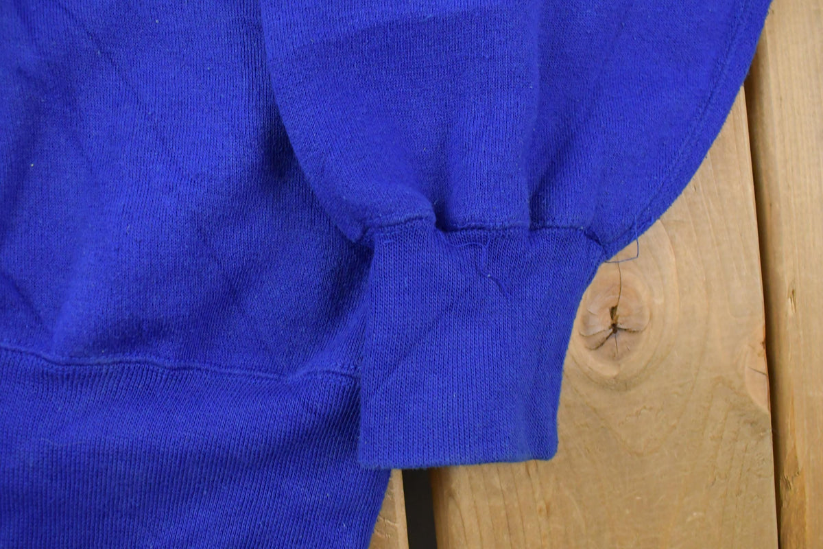 Vintage 1990s Duke University Collegiate Crewneck Sweatshirt Men's Large