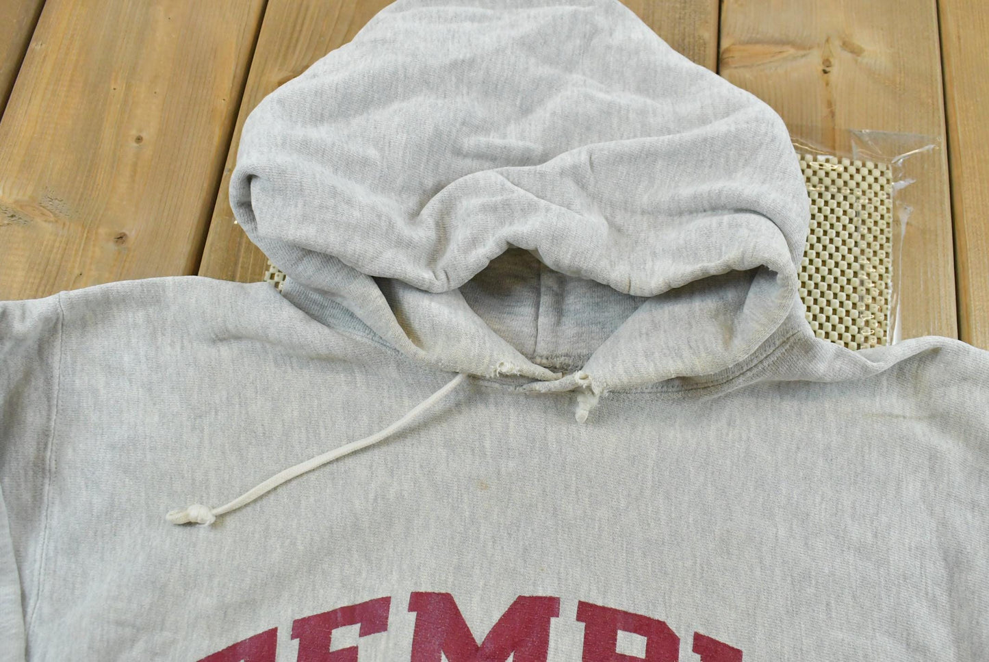 Vintage 1990s Champion Reverse Weave Temple University Owls Crew Hoodie Collegiate Sweatshirt Men's L
