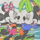 Vintage 1990s Disney Mickey Mouse Beach Graphic T-Shirt Men's L