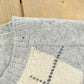 Vintage 1990s J Crew Lambswool Knit Argyle Crewneck Sweater Men's XXL
