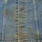 Vintage 1980s Levi's Blanket Lined Denim Jean Trucker Jacket Men's M