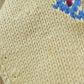 True Vintage 1960s Cowichan Pueblo Hand Knit Wool Shawl Collar Full Zip Sweater Men's S