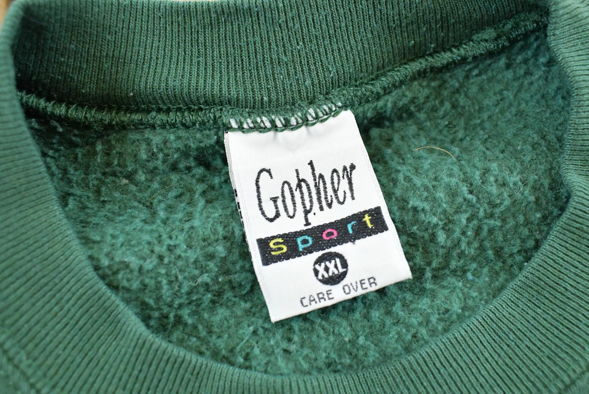 Vintage 1990s Gopher Sport Nevis Minnesota Lake Country Crewneck Sweatshirt Women's 2XL