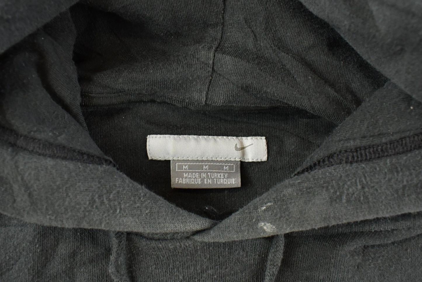 Vintage 2000s Nike Embroidered Mini Swoosh Hoodie Sweatshirt Mens Medium
