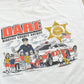 Vintage 1990s Dare to Resist Drugs And Violence Dare Niagara Sheriff Cutoff Tank Top T-Shirt Men's L