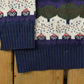Vintage 1990s Northern Reflections Nature Landscape Knit Cardigan Sweater Womens M