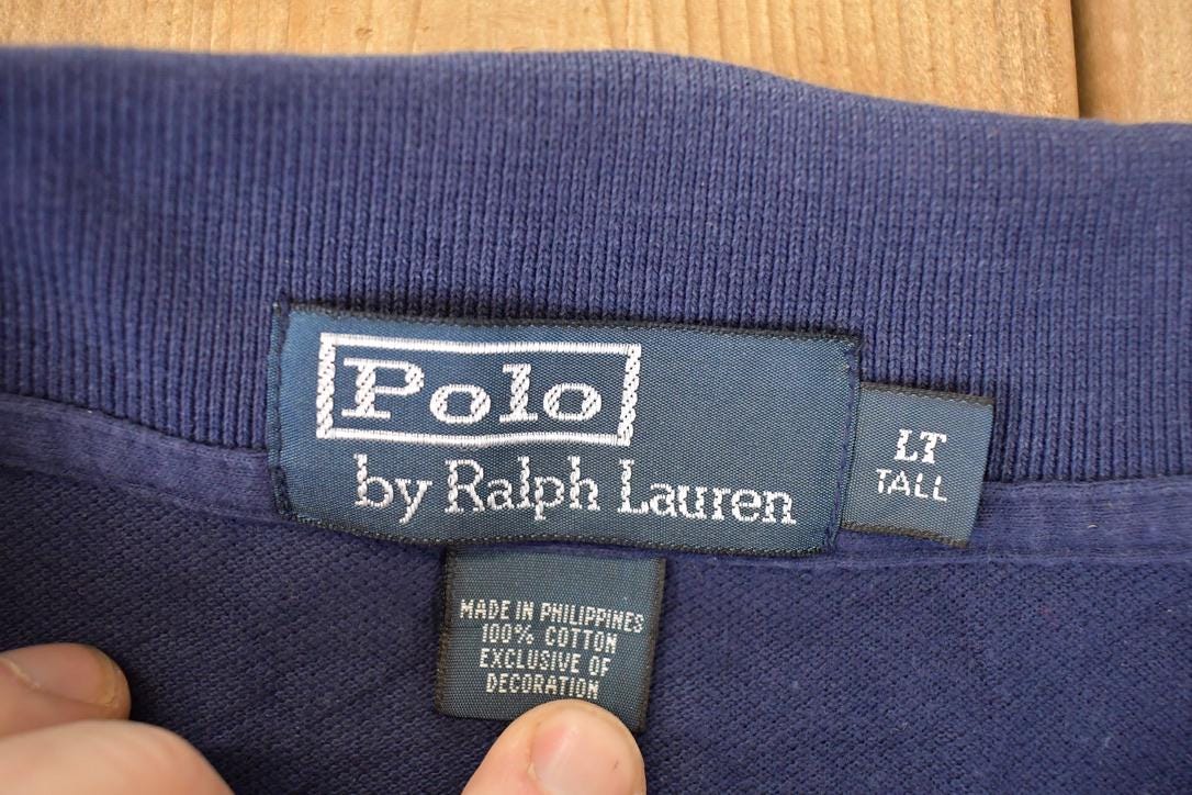 Vintage 1990s Polo By Ralph Lauren Button Up Shirt Mens M Tall