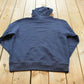 Vintage 2000s Champion Blue Small Logo Hoodie Sweatshirt Men's M / Y2K Streetwear / 00s Basic Layering Essential