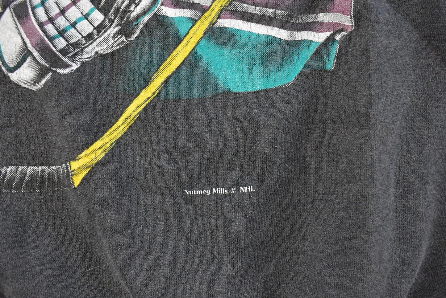 Vintage 1990s Anaheim Mighty Ducks NHL Hockey Crewneck Sweatshirt Men's Large