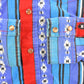 Vintage 1990s Wrangler Western Aztec Striped Pearl Snap Button Up Shirt Men's XS