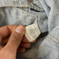 Vintage 1980s Levi's Acid Wash Denim Jean Trucker Jacket Men's XL