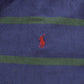 Vintage 1990s Polo Ralph Lauren Striped Long Sleeve Rugby Shirt Men's L