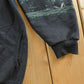 Vintage 1990s Wolf Theme All Over Print Henley Sweatshirt Men's XL