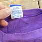 Vintage 1990s Champion Script Logo Purple Crewneck Sweatshirt Men's Medium