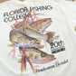 Vintage 1996 Florida Fishing College Souvenir T-Shirt Mens L