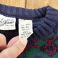 Vintage 1990s Maglificio Aztec Knit Pullover Sweater Men's L