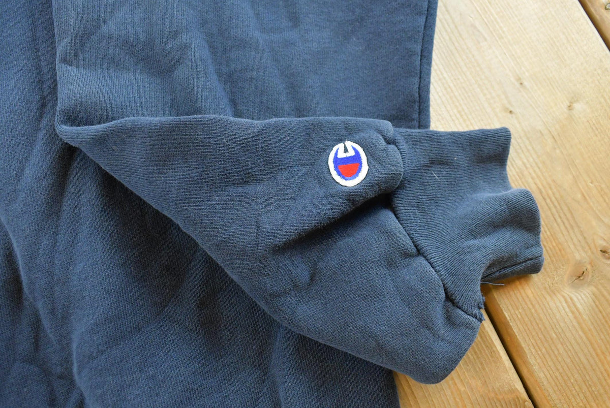Vintage 1990s Champion Spellout Crewneck Sweatshirt Men's XL