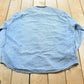 Vintage 1990s Levis Red Tab Denim Button Up Shirt Men's XL / Western Style / 90s Streetwear / Made in Hong Kong