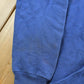 Vintage 1990s Sturdy Sweats Full Zip Up Blank Blue Hoodie Sweatshirt Men's L