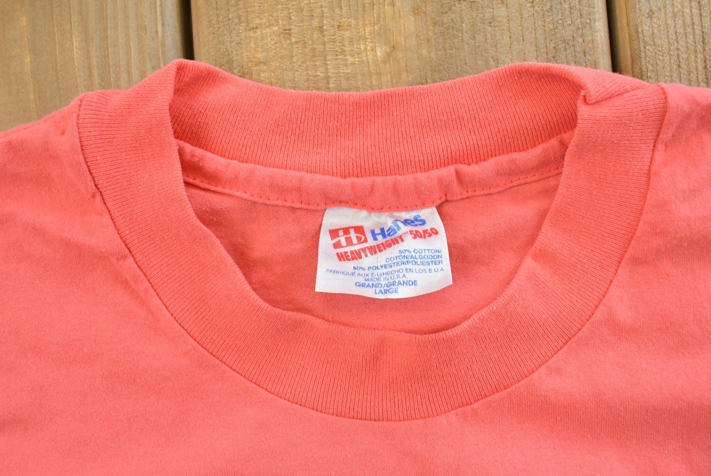Vintage 90s Sea Shells Beach Graphic T-Shirt Men's L