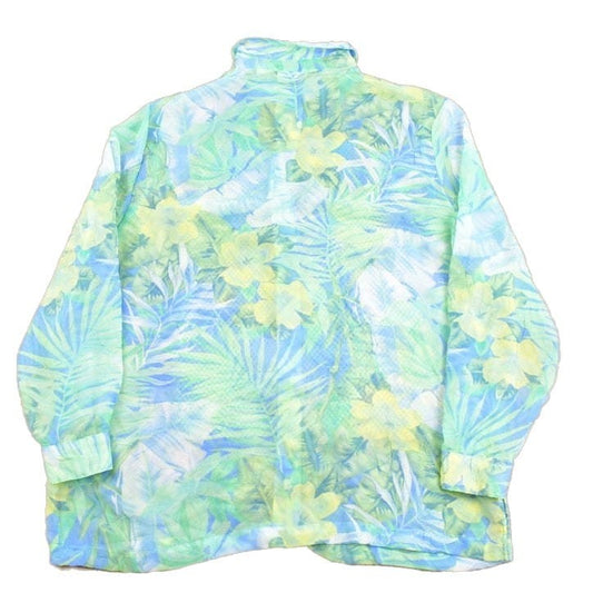 Vintage 1990s Drapers & Damons Floral Print Button Up Shirt Men's XL