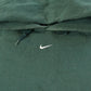 Vintage 1990s Nike Embroidered Mini Middle Swoosh Hoodie Men's XL