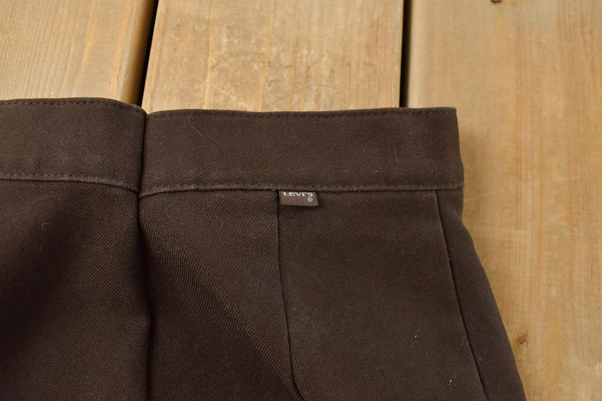 Vintage 1970s Levi's Pleated Slacks Women's 25 x 25.5