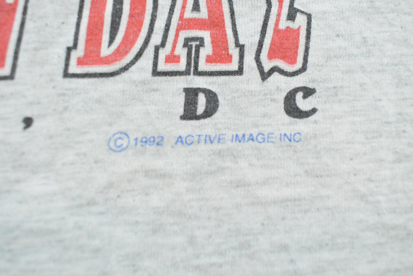 Vintage 1992 Clinton Gore Inauguration Day US President Graphic T Shirt Mens XL