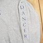 Vintage 1990s Ballerina Dancer Graphic Hoodie Sweatshirt Women's L