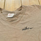 Vintage 1990s Nike Embroidered Mini Swoosh Spellout Logo Long Sleeve Shirt Men's 2XL