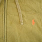 Vintage 1990s Polo By Ralph Lauren Zip Up Hoodie Sweatshirt Men's XXL