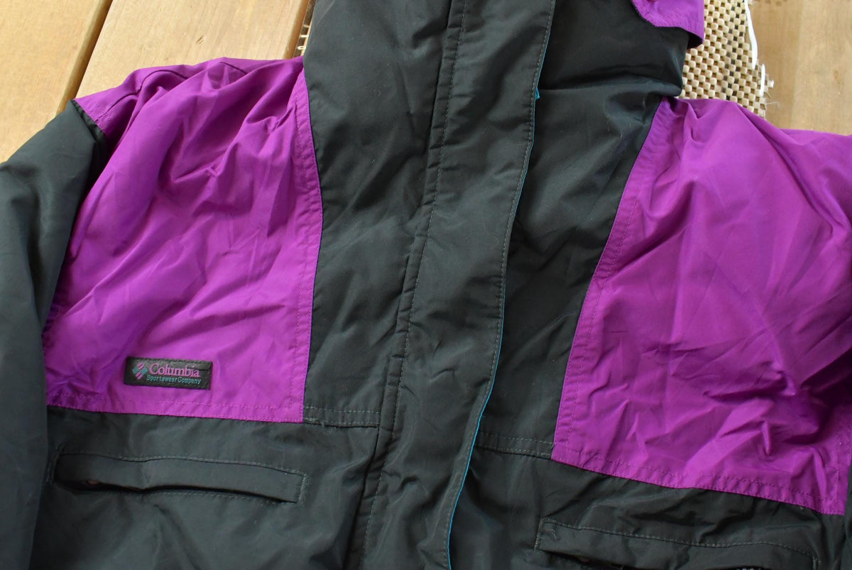 Vintage 1990s Columbia Shell Liner Full Zip Jacket Women's L