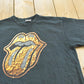 Vintage 1997 The Rolling Stones Bridges To Babylon Tour Band T-shirt Mens L