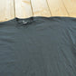 Vintage 1990s Blank Black T-Shirt Men's XL