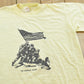 Vintage 1980s Iwo Jima WW2 Graphic T Shirt Mens M