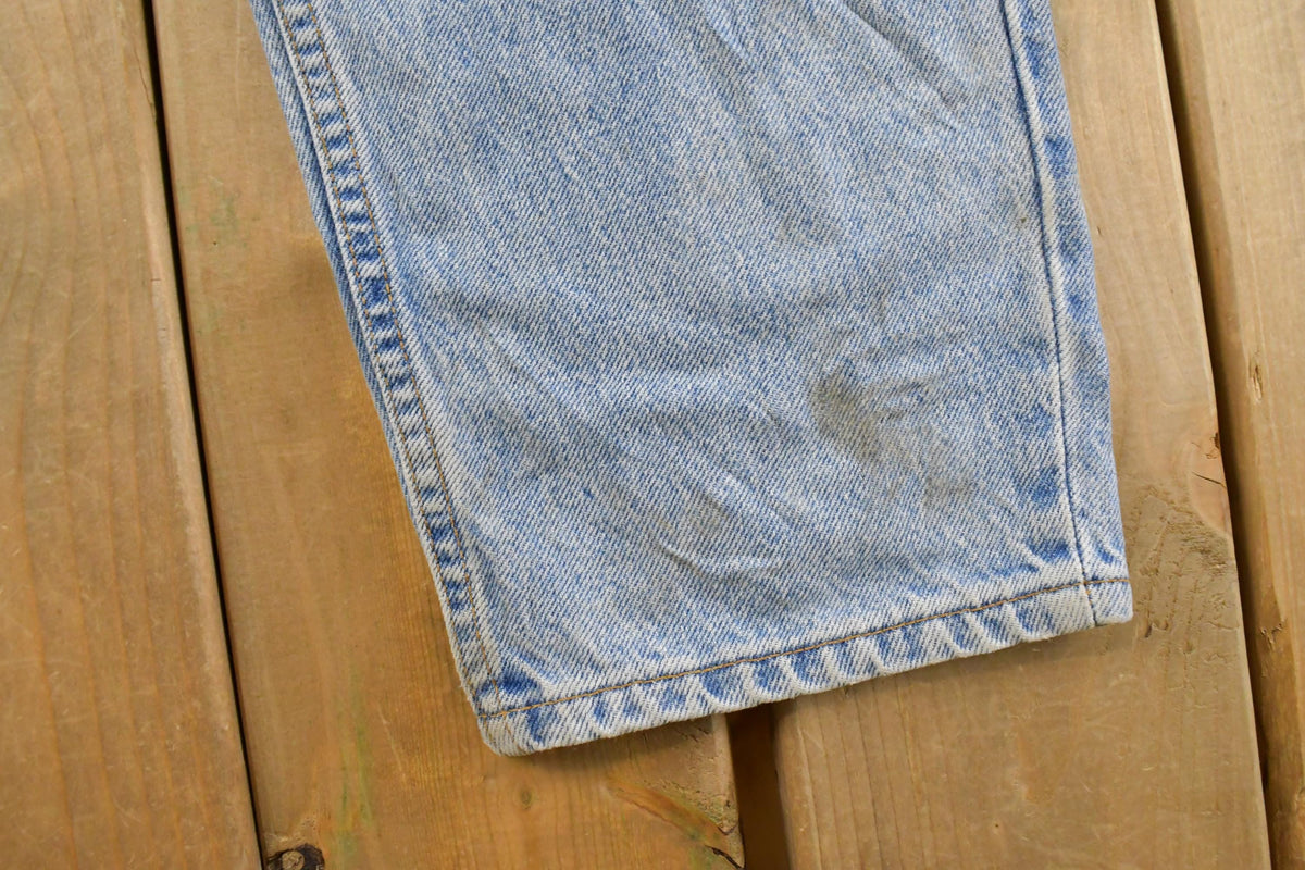 Vintage 1990s Levi's Orange Tab 560 Loose Tapered Denim Jeans Men's 32 x 31