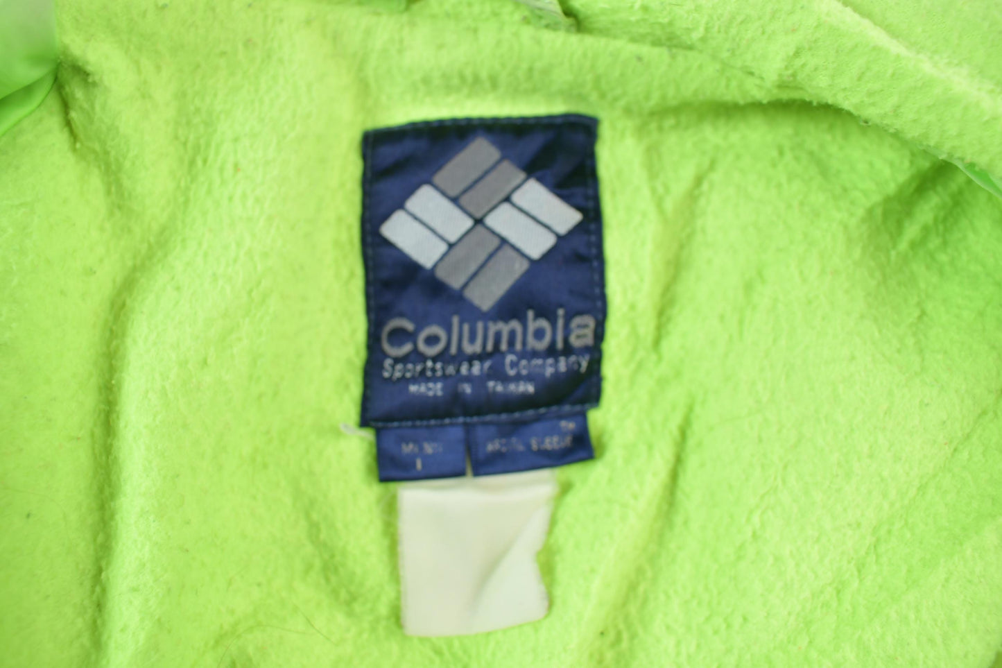 Vintage 1980s Columbia Sportswear Fleece Lined Jacket Men's Large