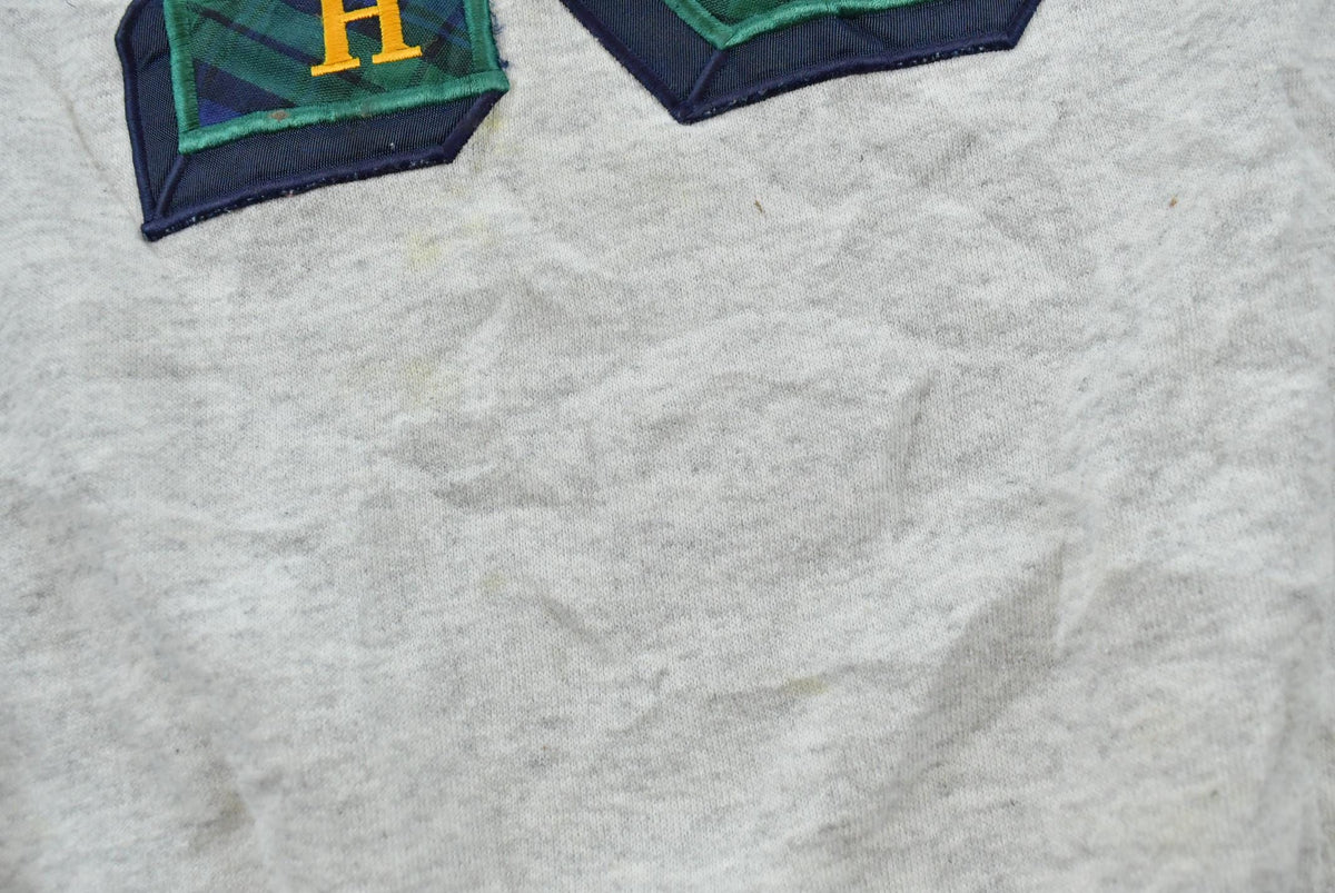 Vintage 1990s Norwich University Collegiate Embroidered Crewneck Sweatshirt Men's M