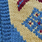 True Vintage 1960s Cowichan Pueblo Hand Knit Wool Shawl Collar Full Zip Sweater Men's S