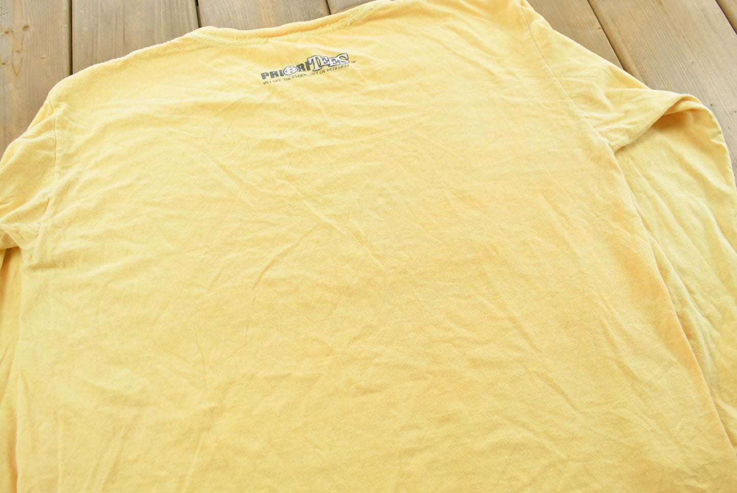 Vintage 2000s Taste Life's Flavors Ice Cream Cone Long Sleeve T Shirt Men's L