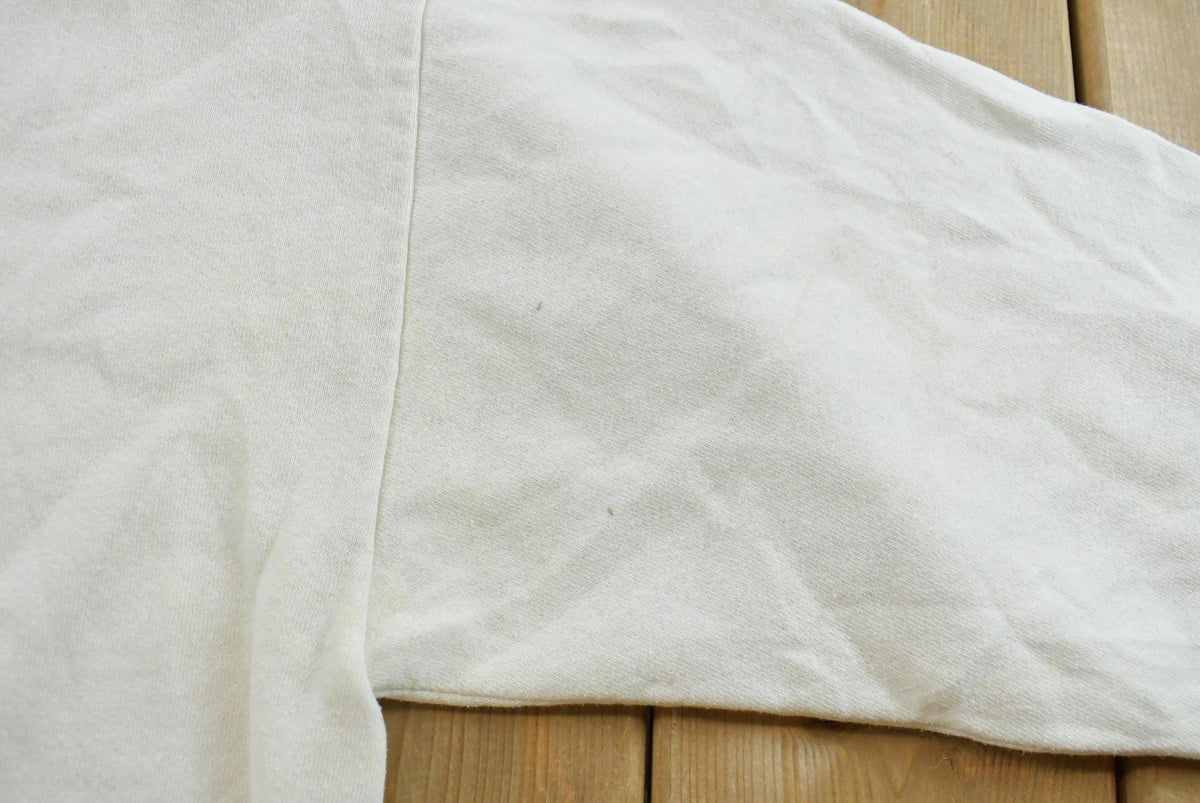 Vintage 1990s Embroidered Dog Shelby Crewneck Sweatshirt Men's M