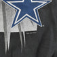 Vintage 1990s Distressed Dallas Cowboys NFL Crewneck Sweatshirt Men's M