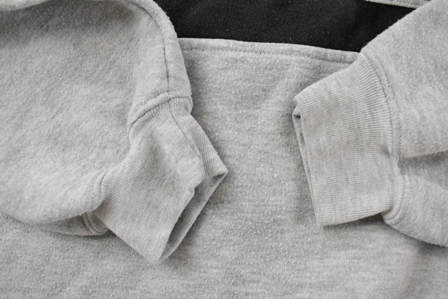 Vintage 1990s Static International Polo Collared Sweatshirt Men's Large