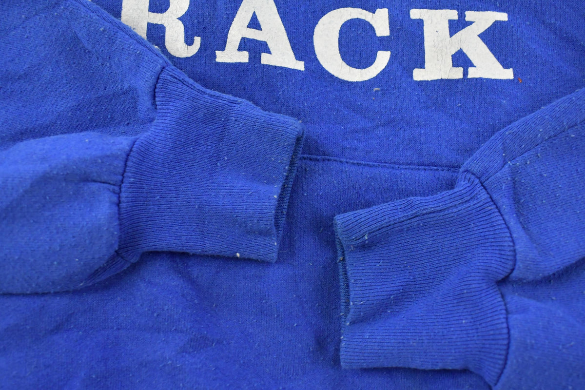 Vintage 1990s Tech Track & Field Russell Athletic Hoodie Sweatshirt Men's Large