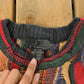 Vintage 1990s J. Ferrar 3D Cable Knit Crewneck Sweater Men's 2XL