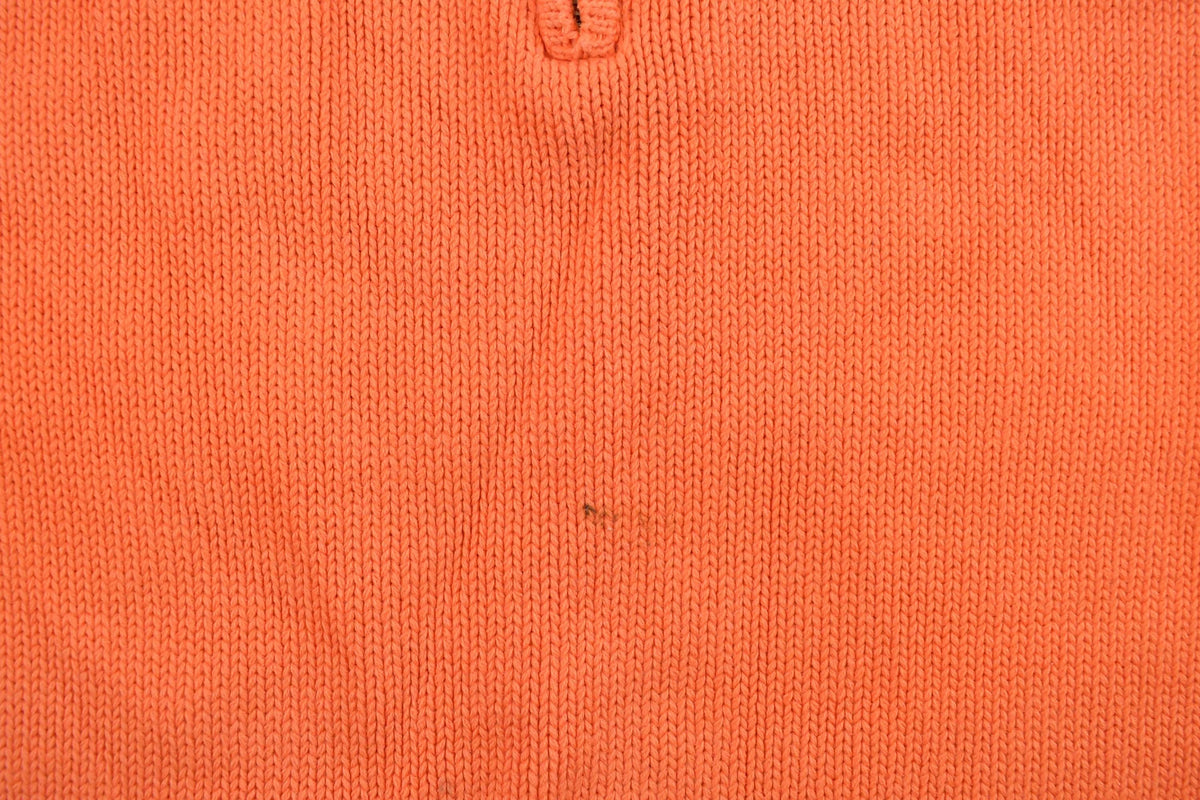 Vintage 2000s Lauren Ralph Lauren Quarter Zip Sweatshirt Men's M / 2000s Ribbed Sweater / Preppy Americana